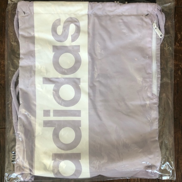 Adidas Light Drawstring Gym Backpack - Picture 1 of 4